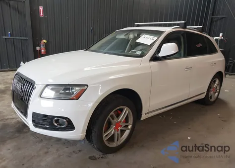 2017 Audi Q5 2.0T Premium from USA, damaged, VIN WA1L2AFP5HA072264